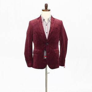 jf j.ferrar Burgundy Blazer